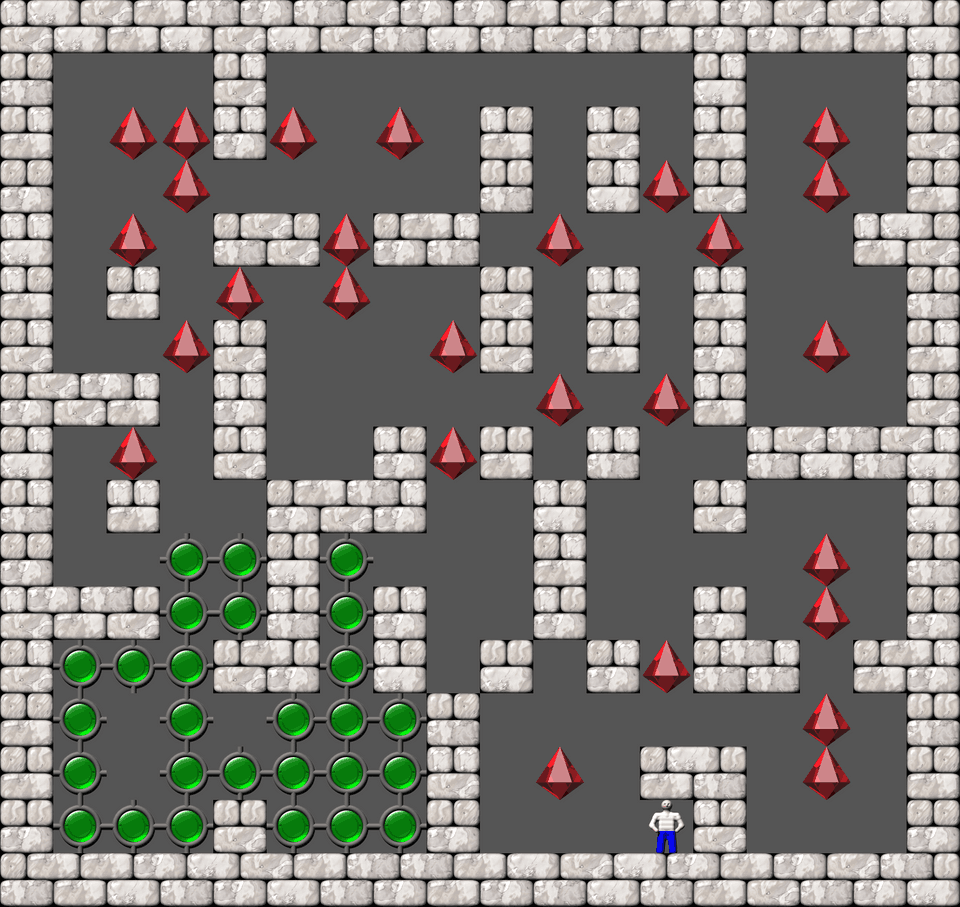 Sokoban Still More collection level 34